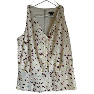 Ann Taylor Petite Sleeveless Shirt